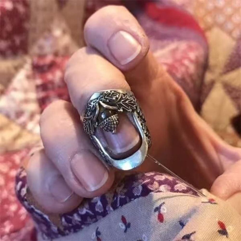 Sewing Thimble Metal - Металлический открытый наперсток в форме жёлудя