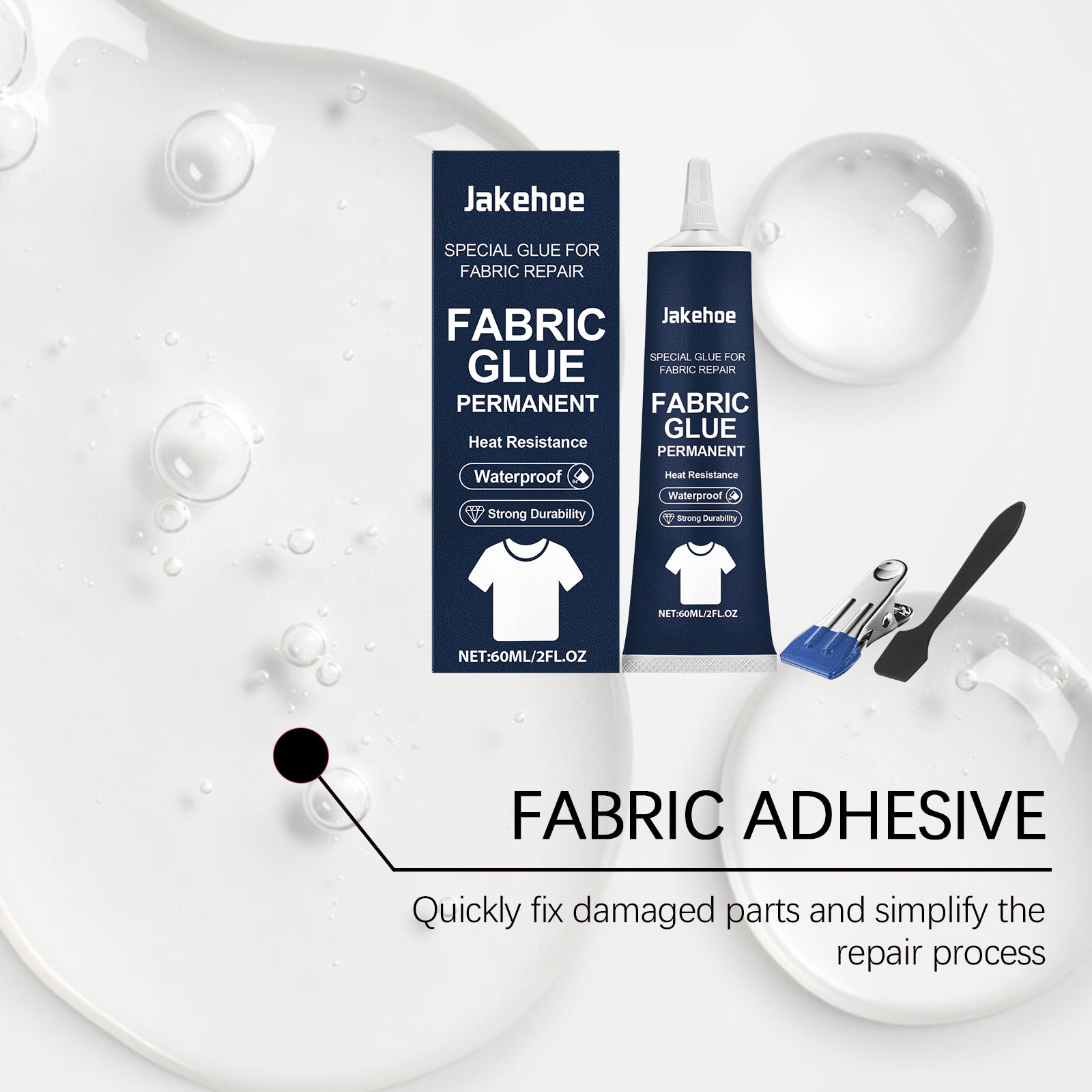Клей для ремонта ткани Jakehoe – обзор и цена Fabric Glue Bond