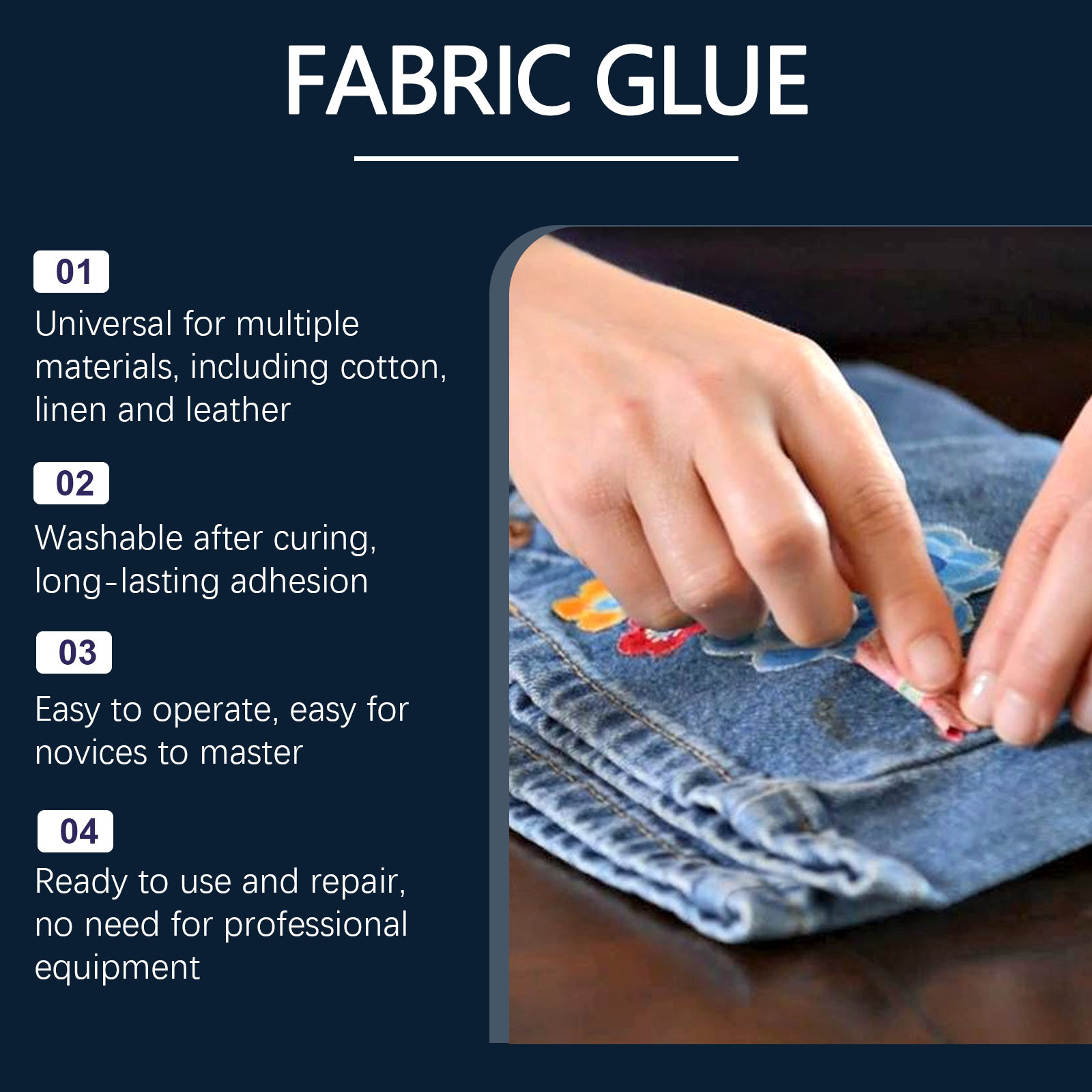 Клей для ремонта ткани Jakehoe – обзор и цена Fabric Glue Bond