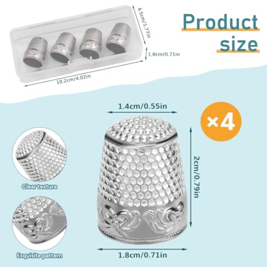 Наперстки ZMAAGG для ручного ш – обзор и цена Sewing Thimble Metal