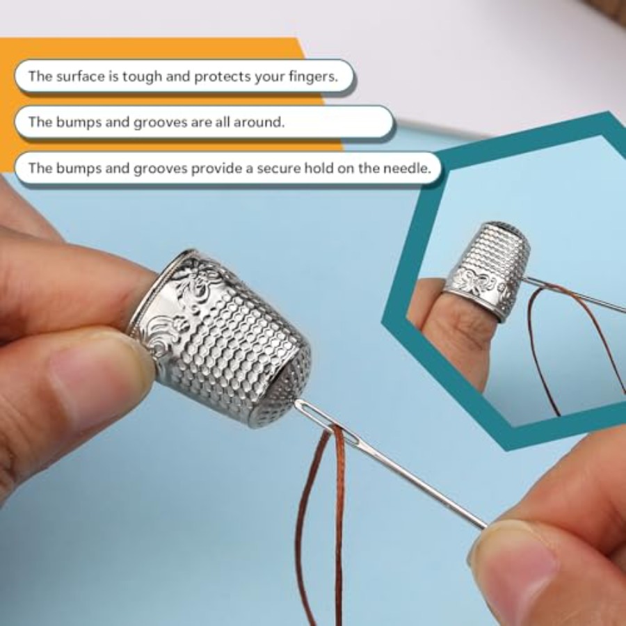 Наперстки ZMAAGG для ручного ш – обзор и цена Sewing Thimble Metal