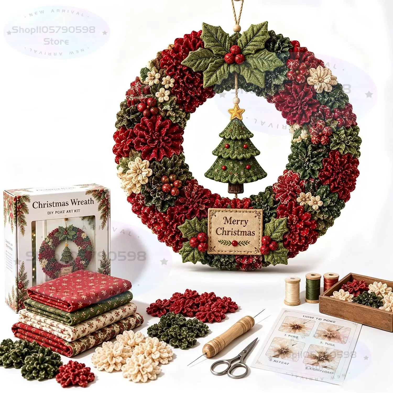 Набор для создания 3D-венка из – обзор и цена Sewing Kit