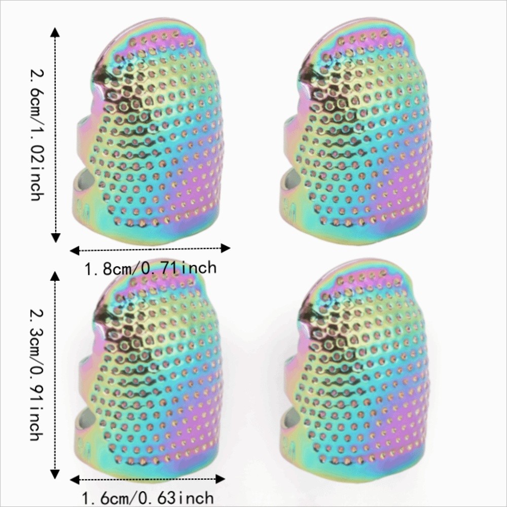 Набор из 4 прочных латунных на – обзор и цена Sewing Thimble Metal