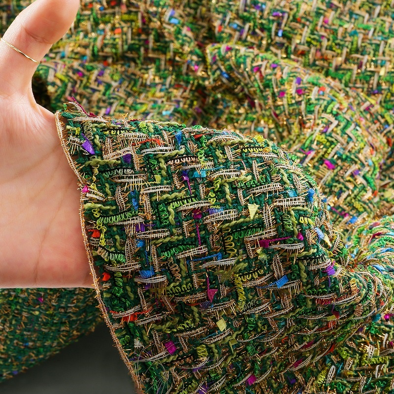Твидовая ткань в клетку в поло – обзор и цена Sewing Tweed Fabric