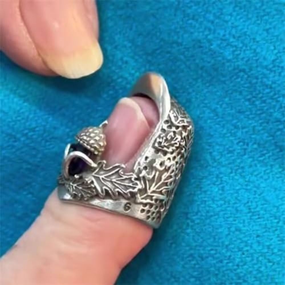 Металлический наперсток-гайка  – обзор и цена Sewing Thimble Metal