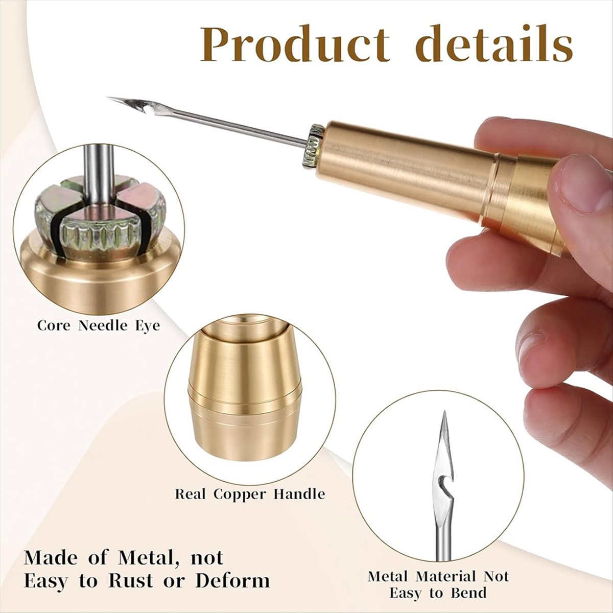 9 шт. набор шило для шитья кож – обзор и цена Sewing Kit